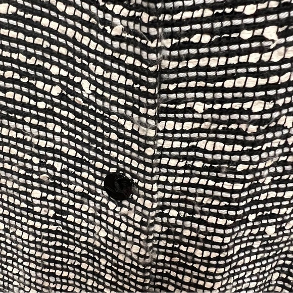 Vtg Jaeger shirt/jacket button down with vented sides and square hem size 8 - Picture 4 of 9